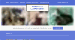 Desktop Screenshot of labradoodlesmichigan.com